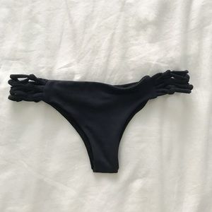 San Lorenzo Bikinis Black Bikini Bottoms